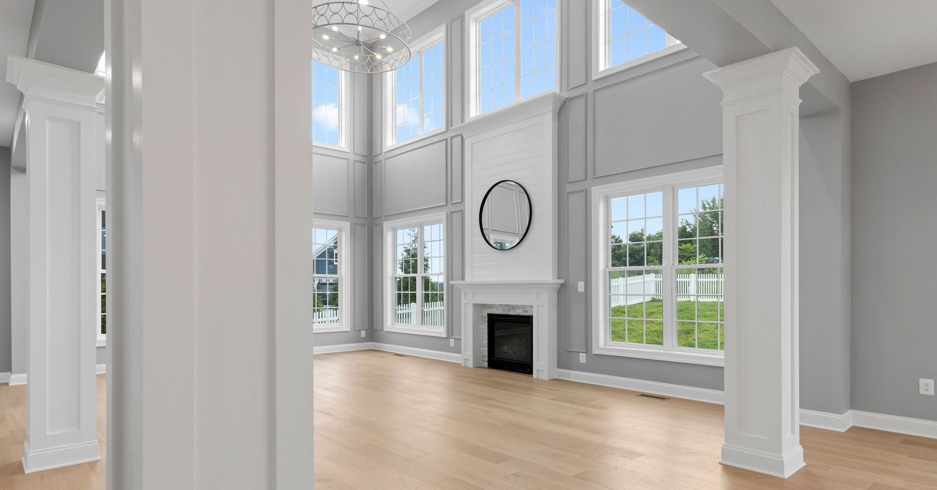 Installation of a new load-bearing beam during a structural interior remodel by A-1 Renovations