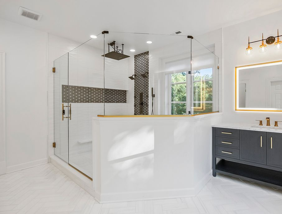 Before & After: Unfinished kitchen transformed into a modern, open-concept space.