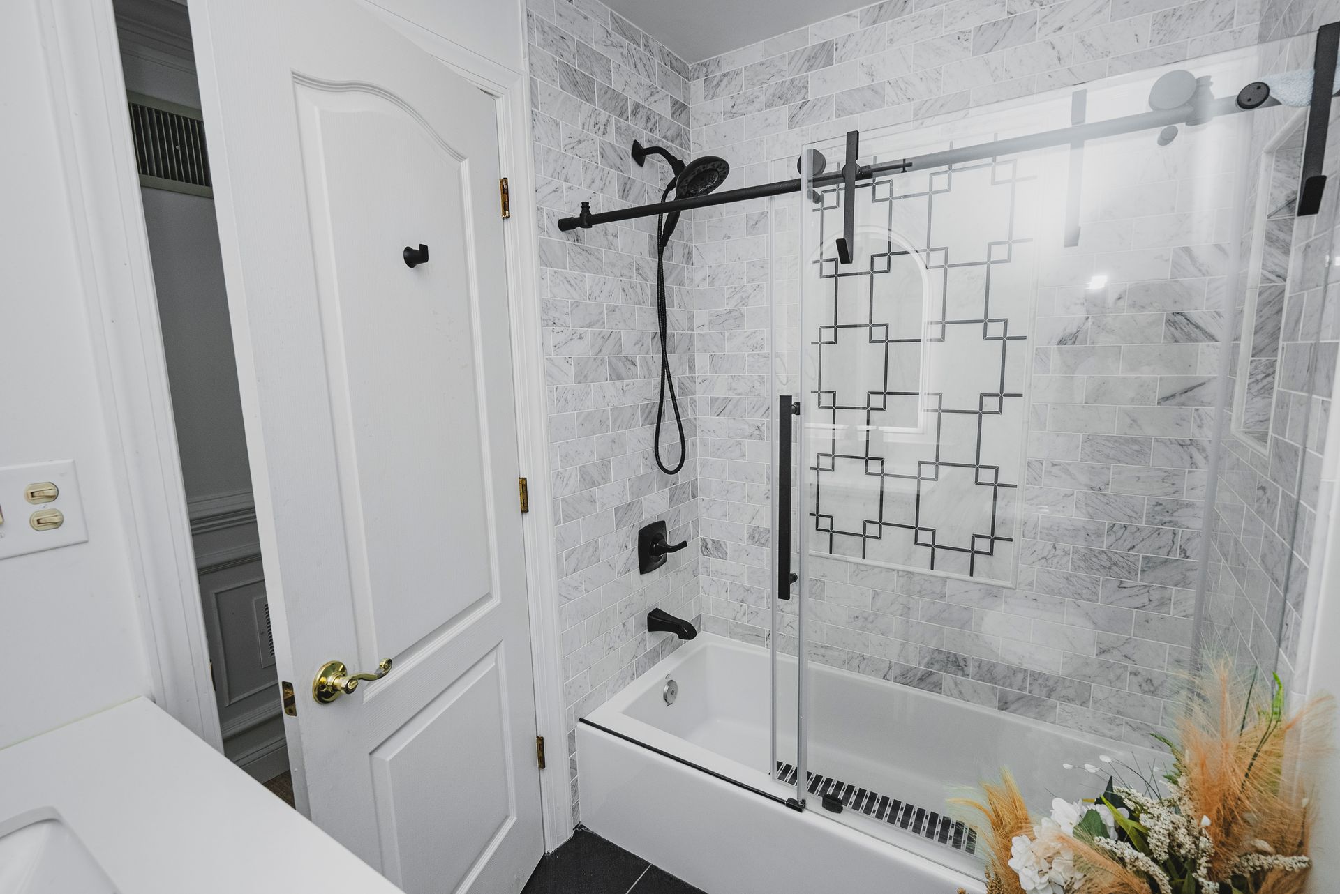 Project Showcase: Modern Hallway Bathroom Renovation in Owings Mills, MD