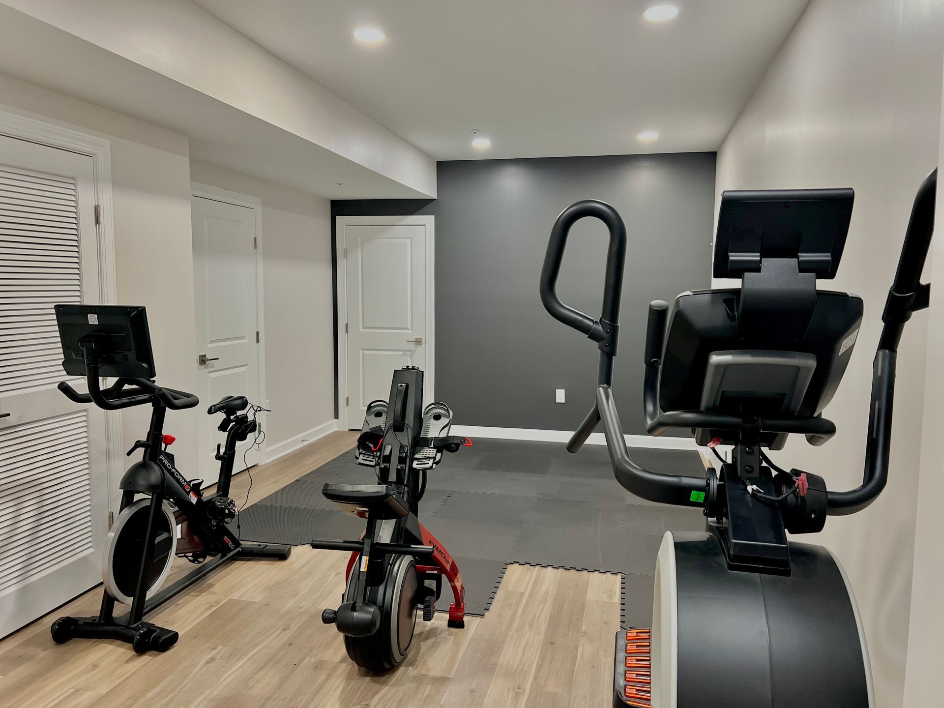 Your own home gym in your Ellicott City basement.