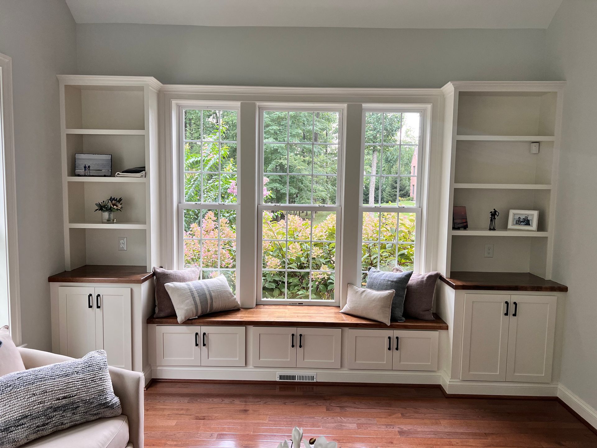 Custom mudroom storage in Ellicott City.