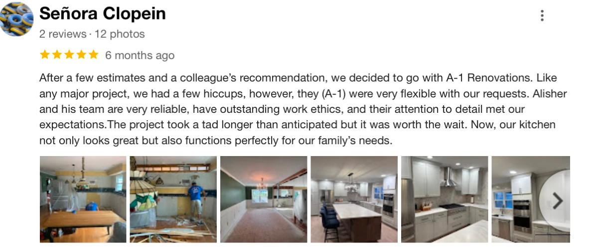 Customer Review on Efficient Kitchen Renovation with Smart Storage Solutions