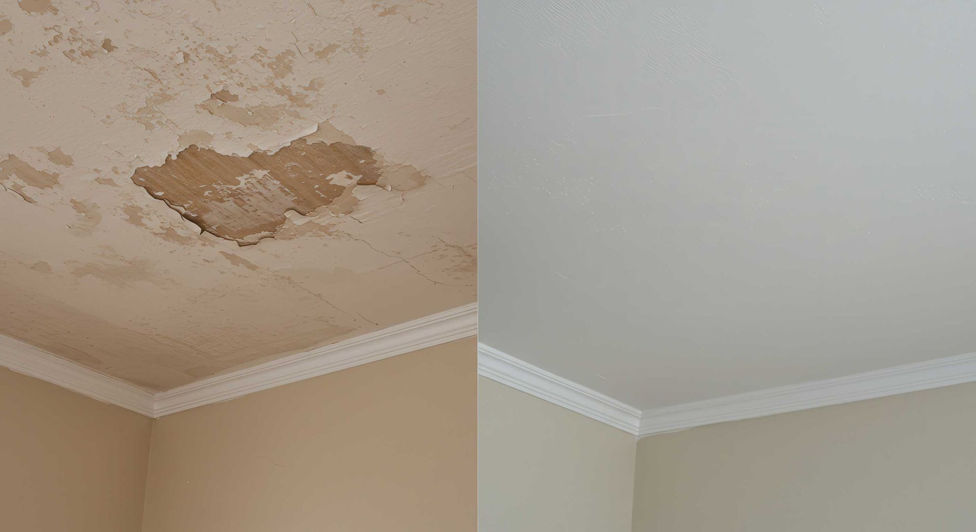 Living Room Before and After By Mackay Painter Located In QLD Australia