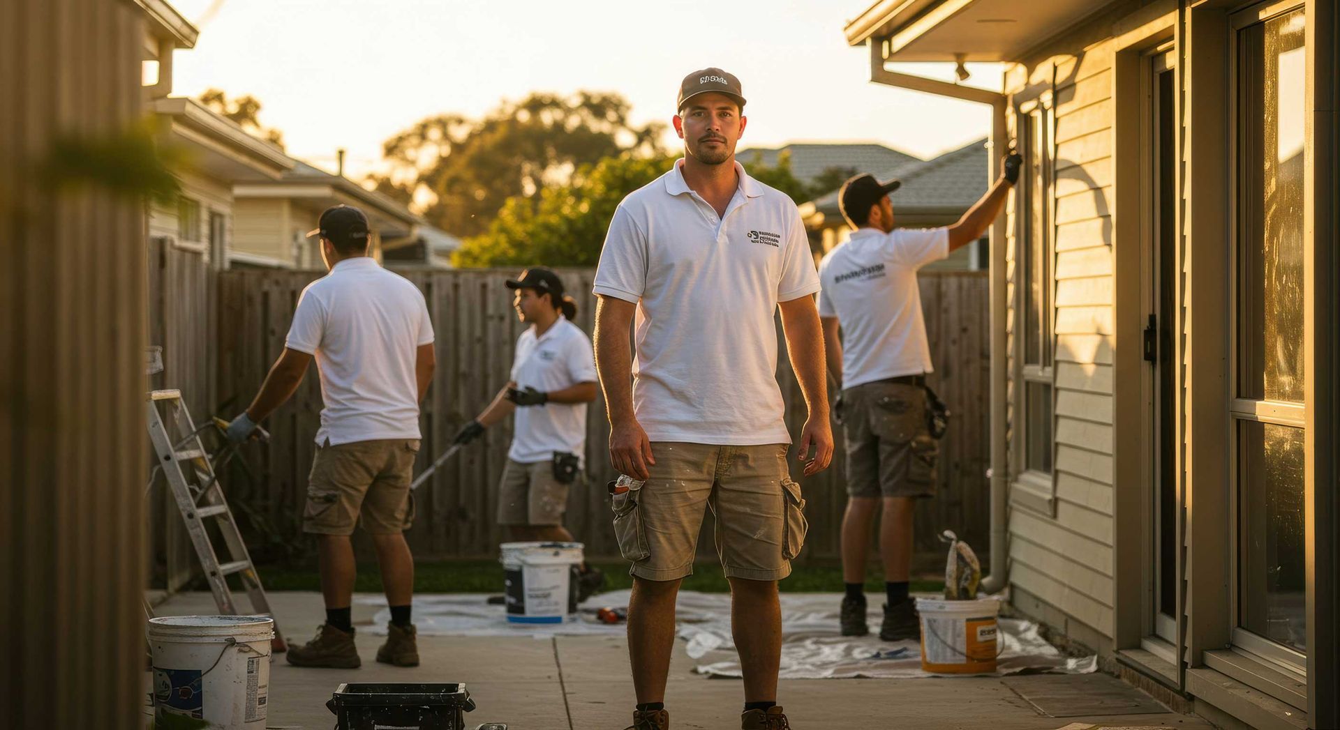 Mackay Painter On The Job Delivering Quality Work In Mackay QLD Australia