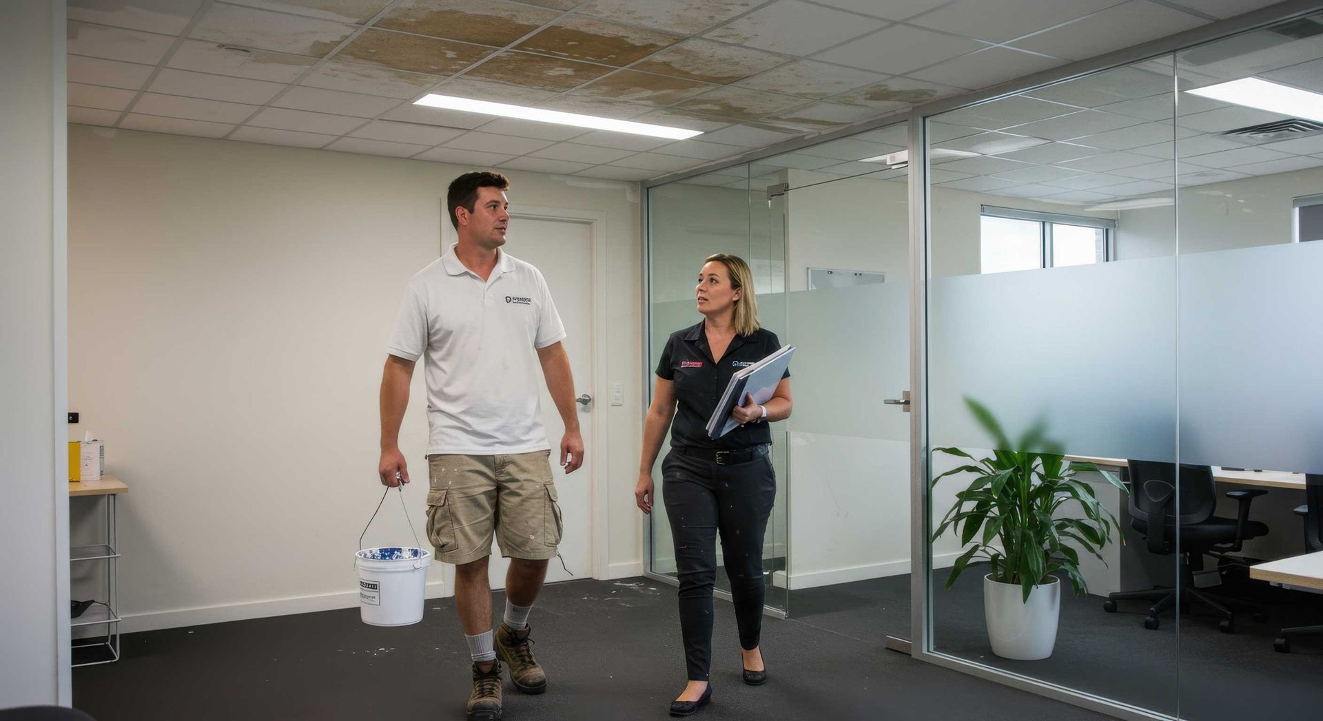 Restoration Painting After Water Damage in Mackay