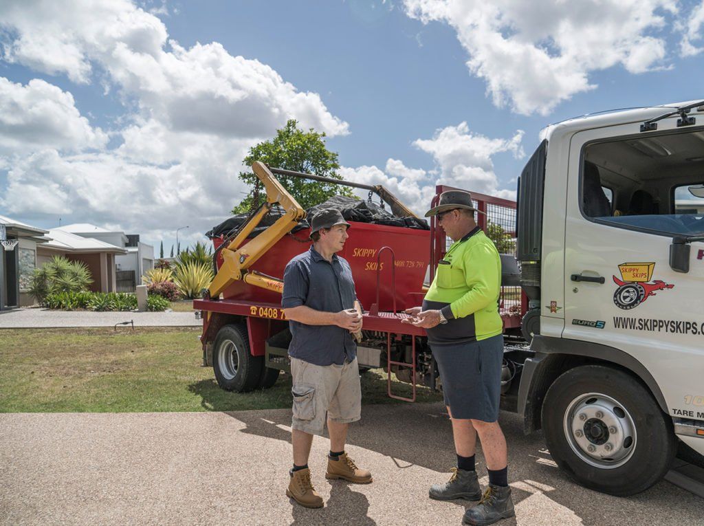 Red Skip Bin — Garbutt, QLD – Skippy Skips
