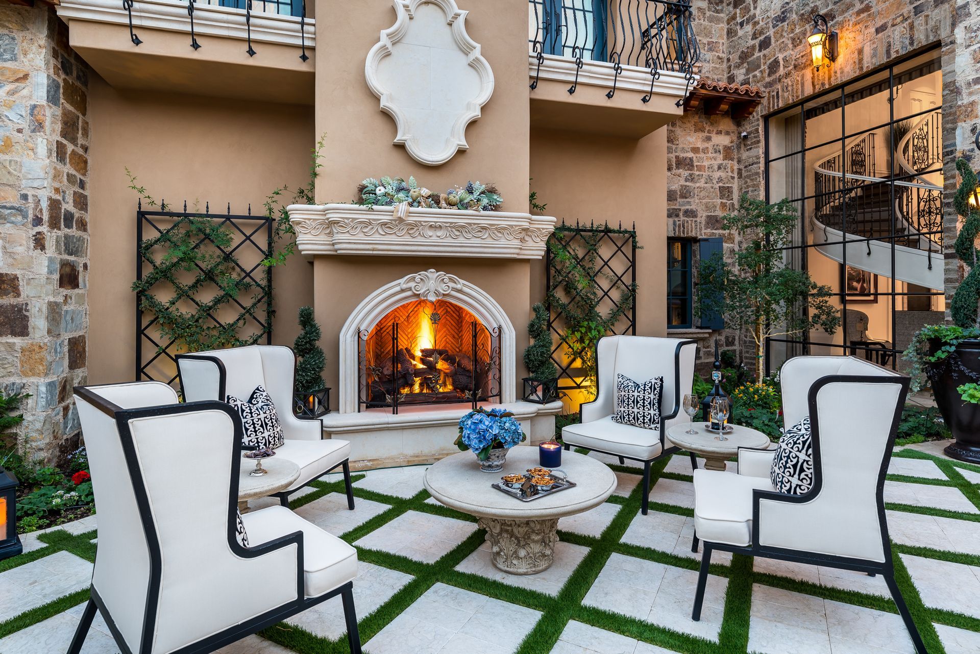 French Villa Interior Design