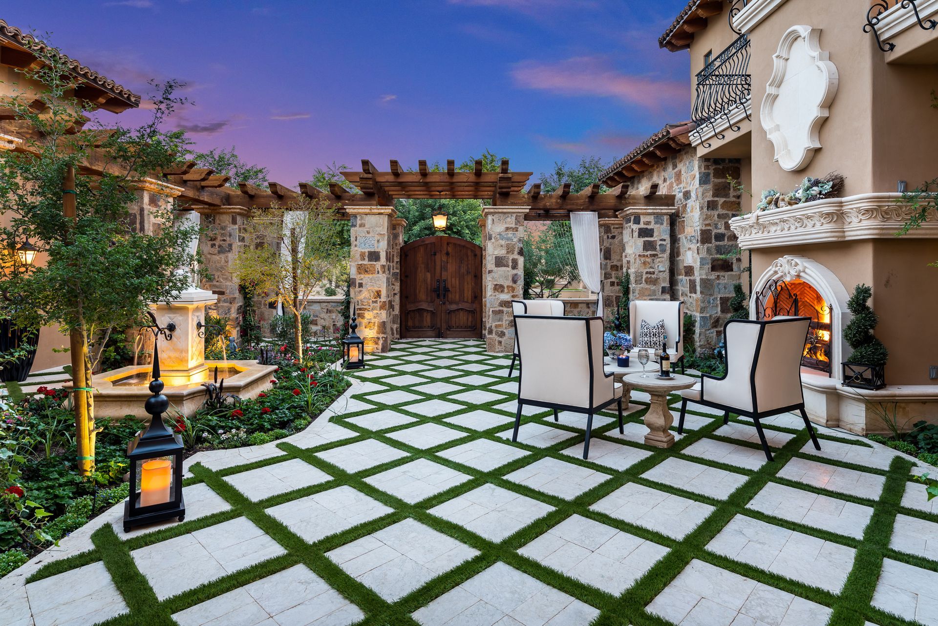 French Villa Interior Design