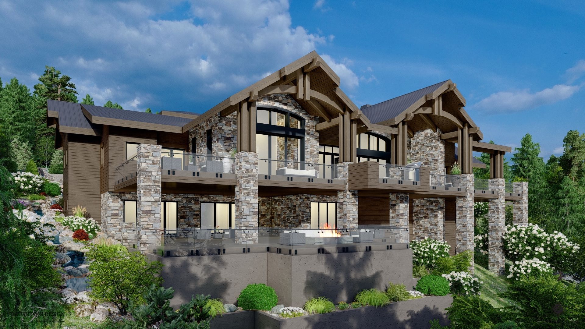 Coeur d'Alene Exterior design Portfolio
