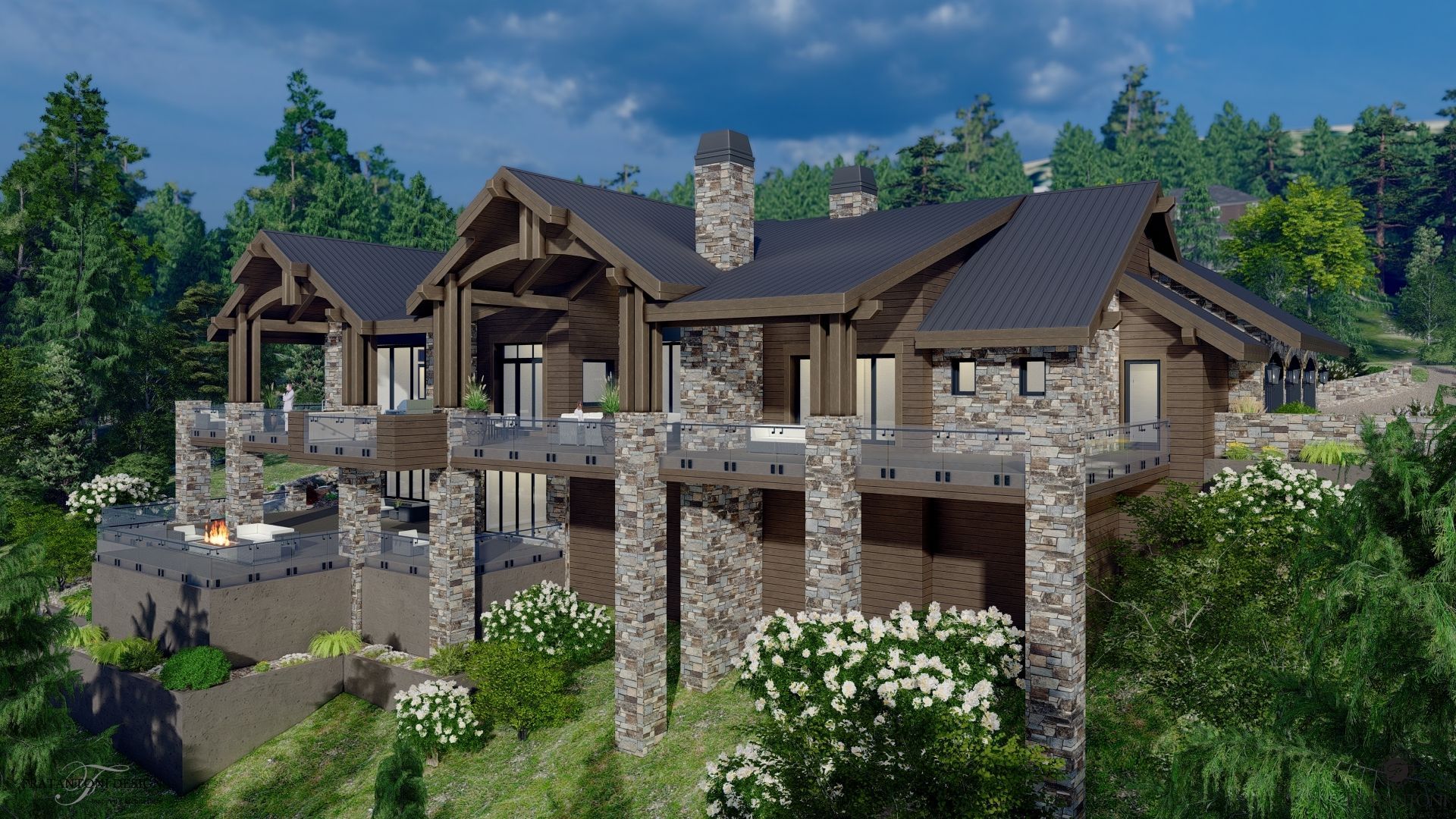 Coeur d'Alene Exterior design Portfolio