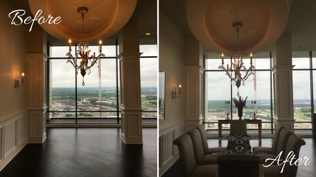 Dining Room Before and After