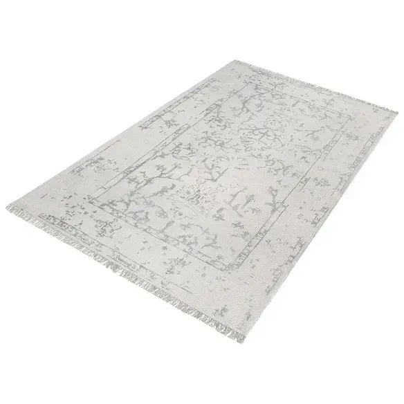 Belleville Grey and Silver Rug