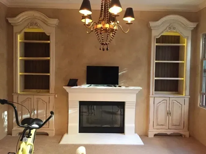 Living Room Prior to Bar Conversion