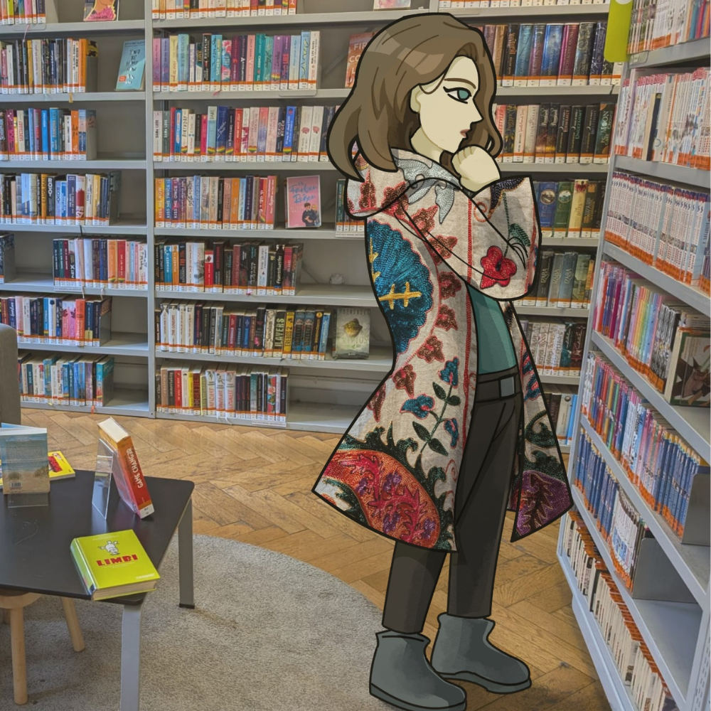 Frau in Trainingskleidung macht Liegestütze auf einer Holzoberfläche.