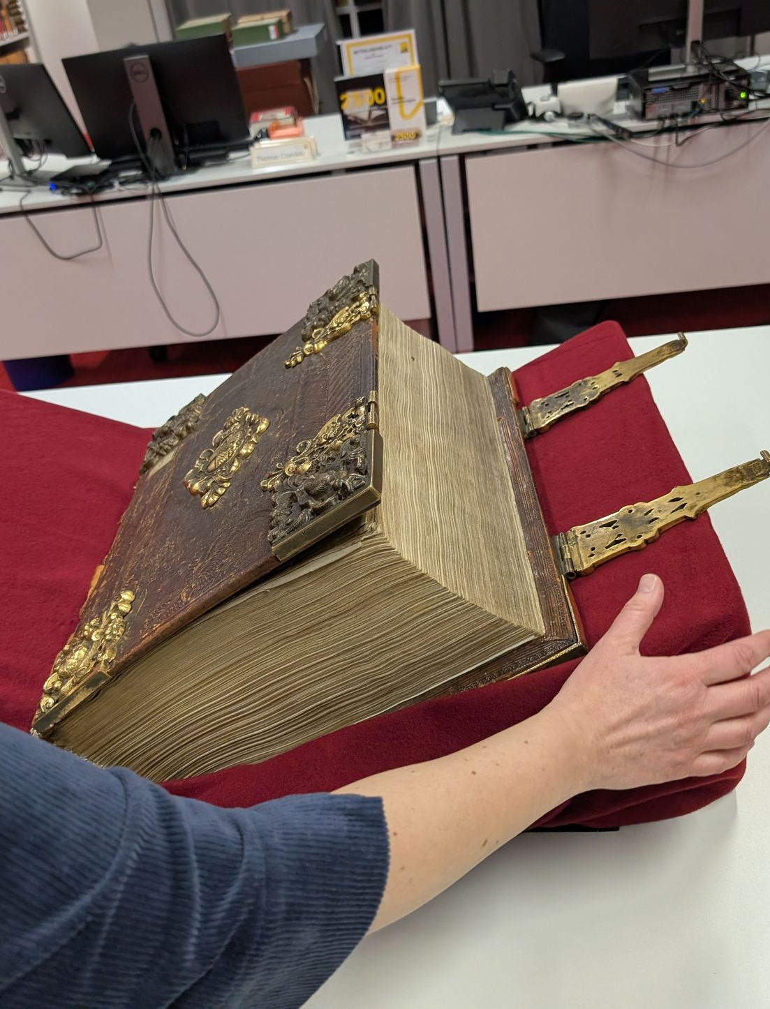 Lampe mit spiral-LED Licht