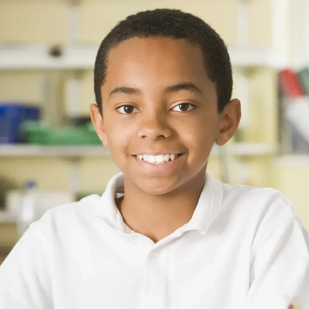 Young boy with invisalign first™