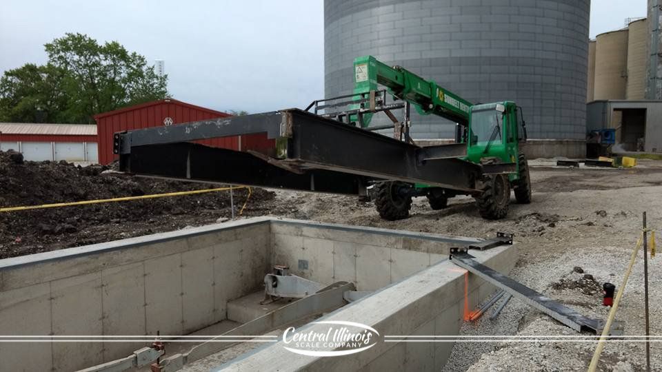 Aligning A Truck Scale — Tilton, IL — Central Illinois Scale Co