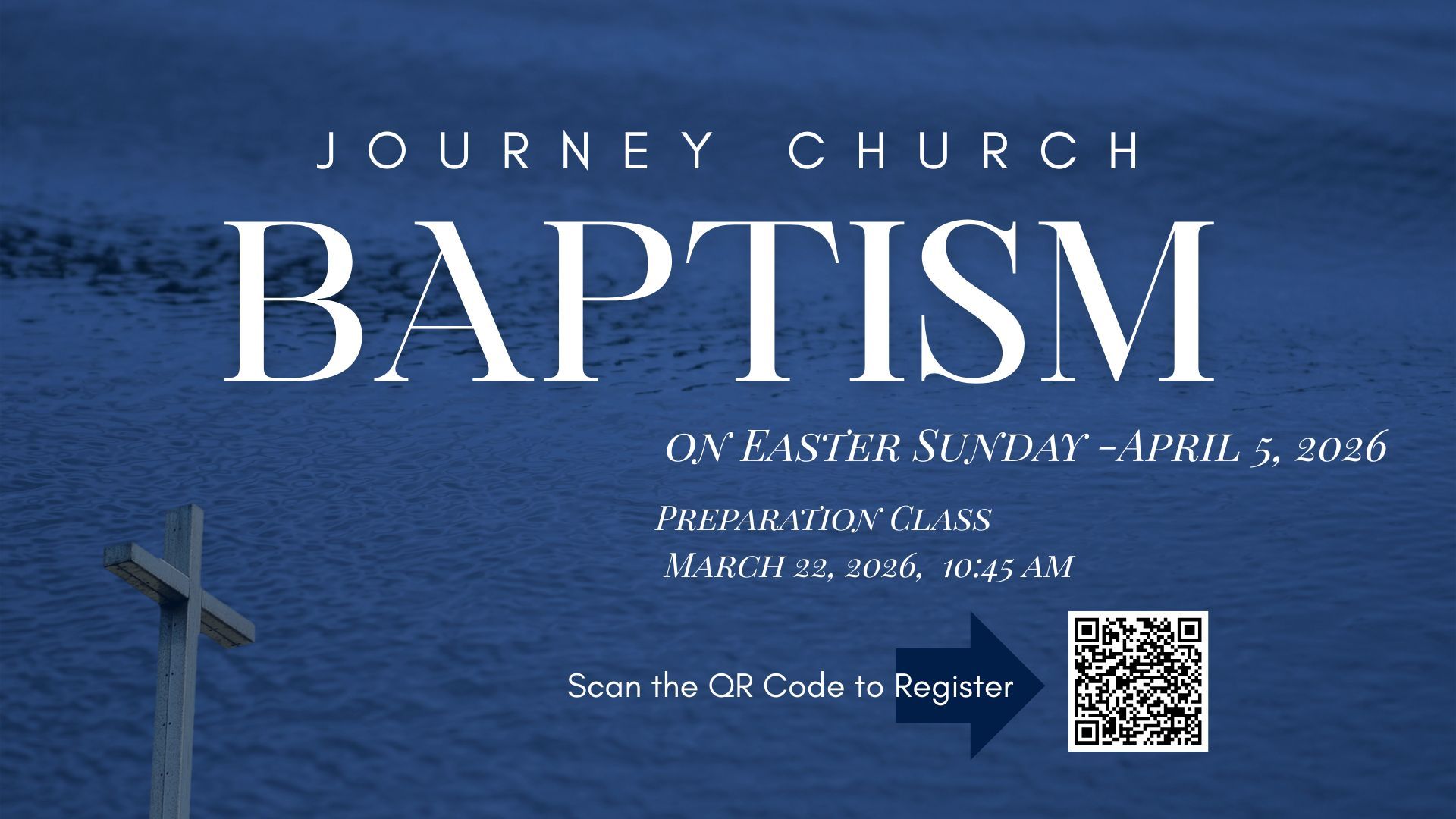 Baptism on Easter Sunday