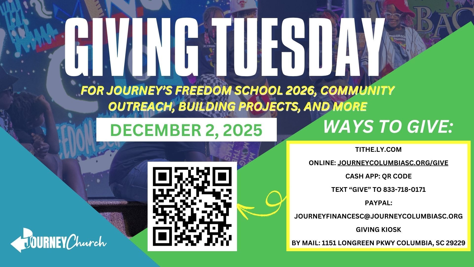 Giving Tuesday Dec. 2, 2025