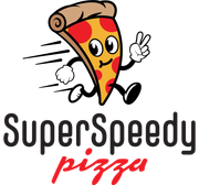 PIZZERIA SUPER SPEEDY LOGO