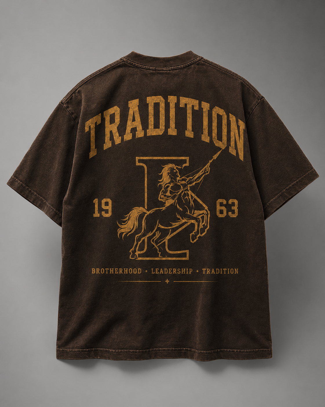 BROWN/GOLD 