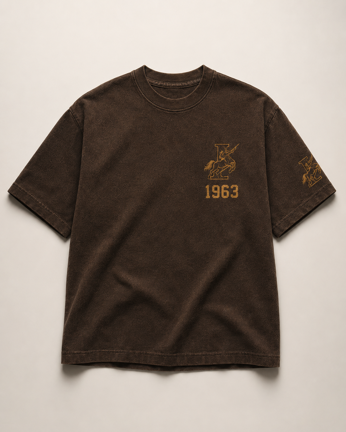 BROWN/GOLD 