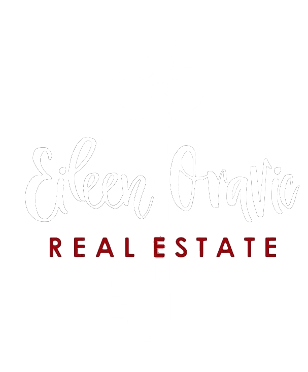 Eileen Ovaric Real Estate LLC Logo - white