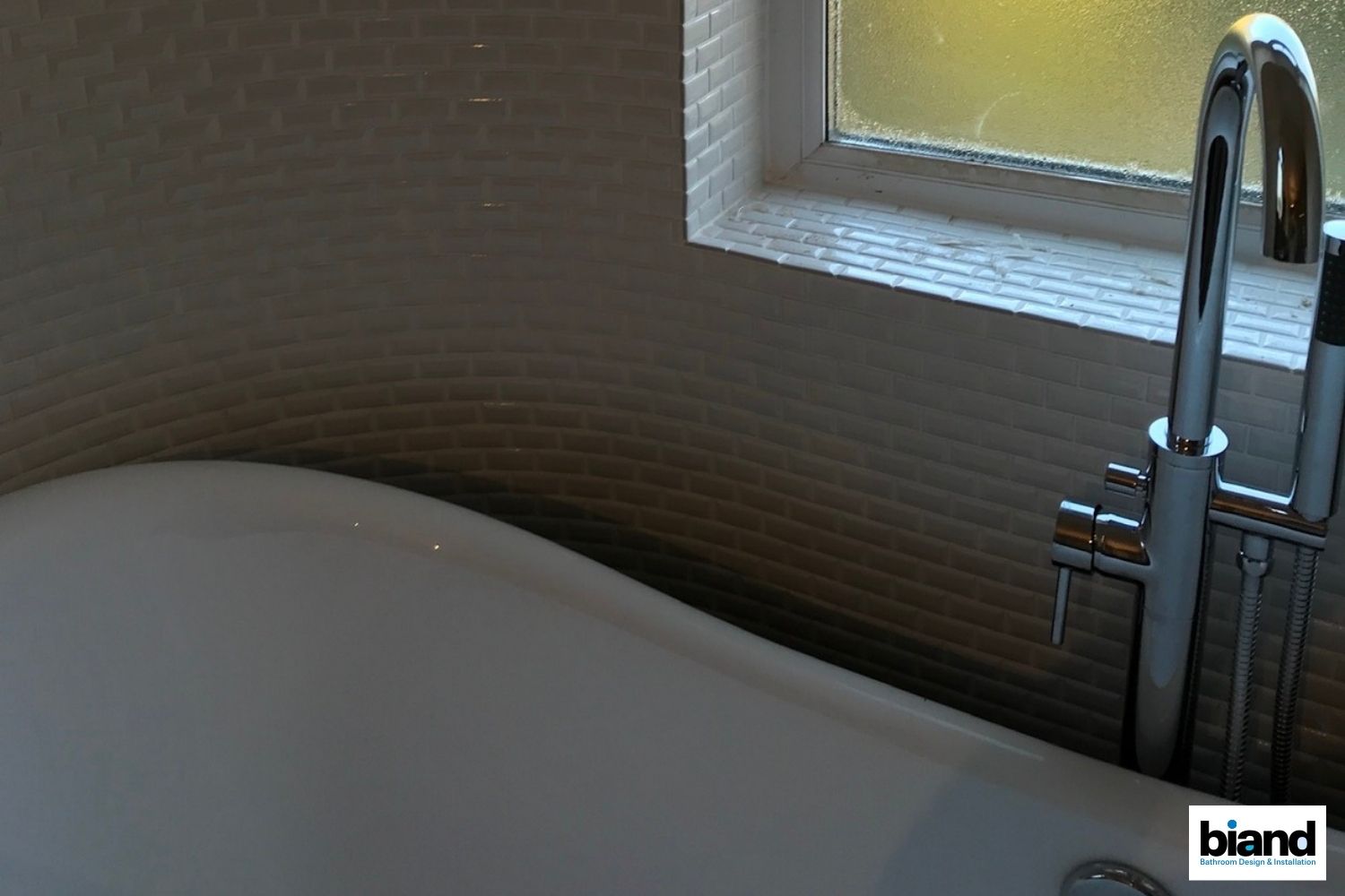 luxury bathroom install