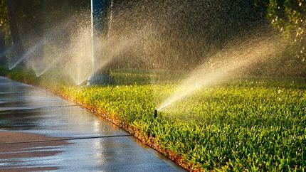 Spraying — Sprinklers in Twin Cities, MN
