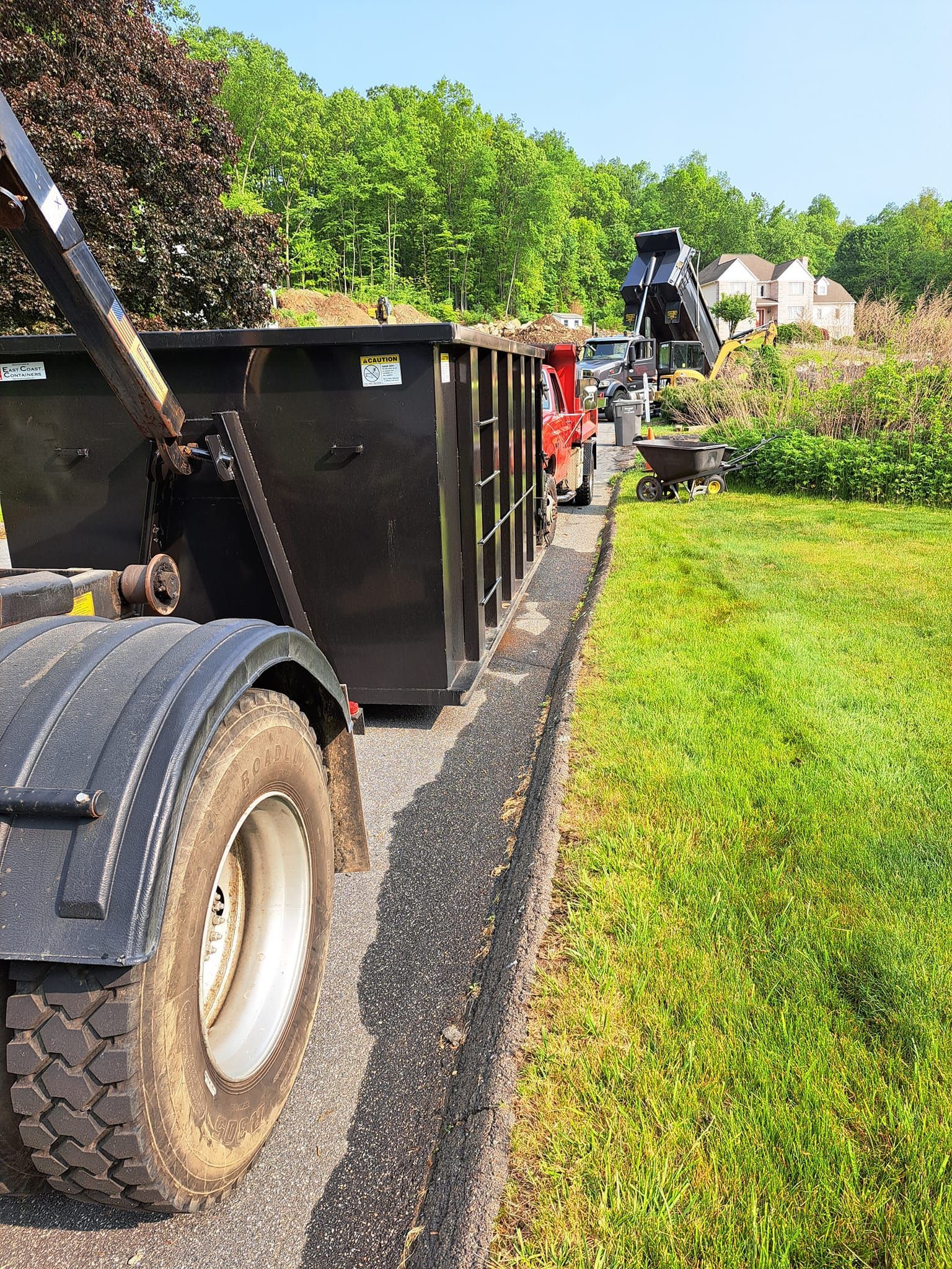 dumpster hauling service