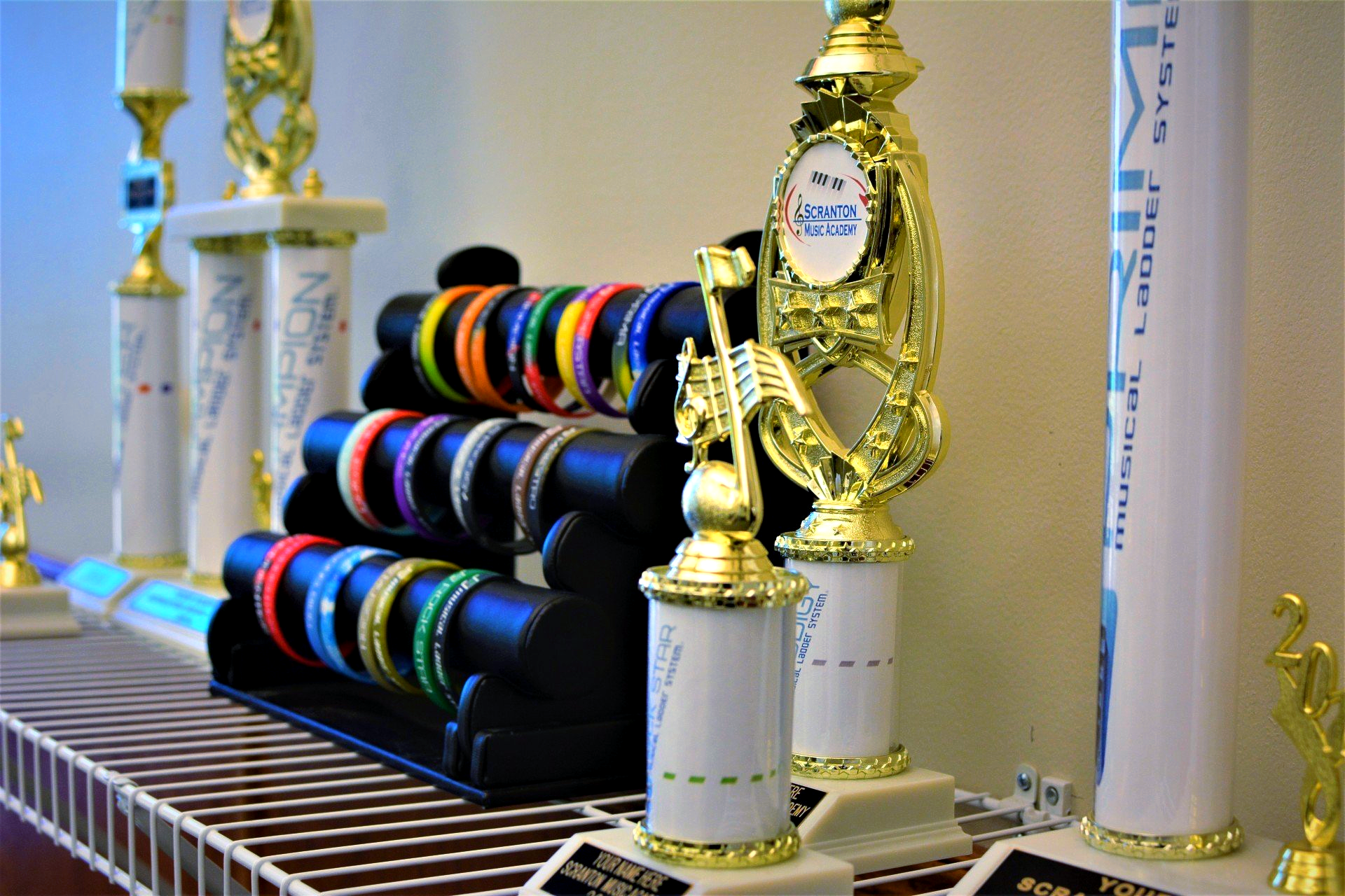 Musical Ladder rewards system at Scranton Music Academy.