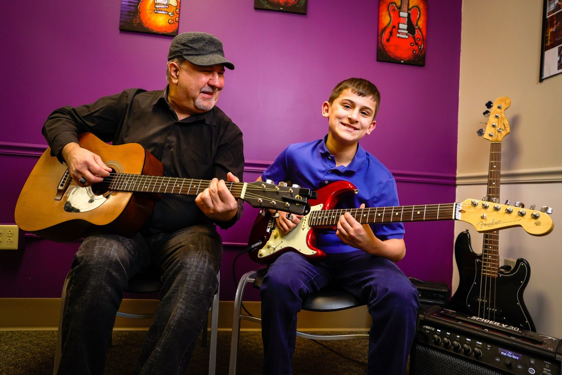 Guitar lessons near me in Scranton, PA.