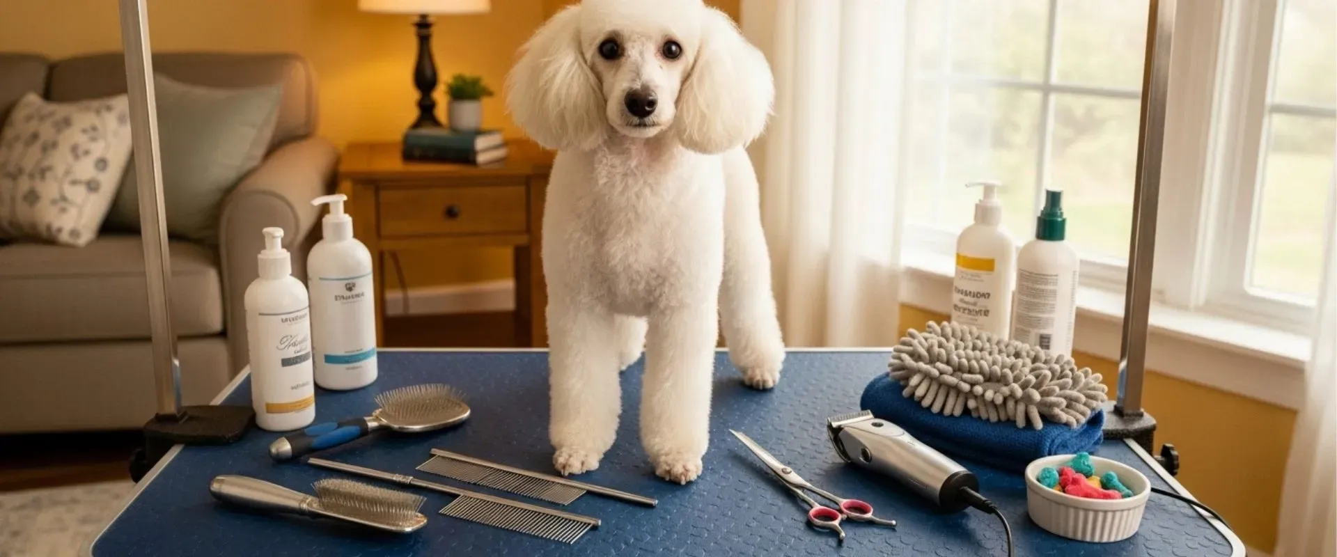 poodle coat upkeep