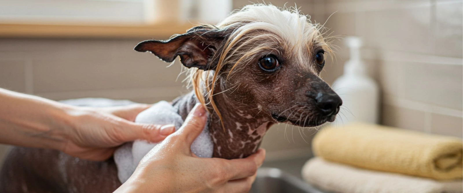 Dog bathing schedule for hairless breeds, how often should you bathe dog.