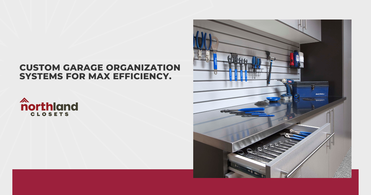 Custom Garage Organization Systems For Max Efficiency