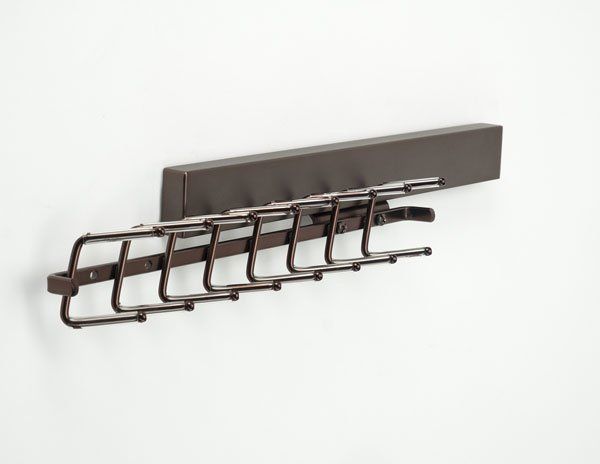 Bronze Color Option for Classic Tie Rack Organizer
