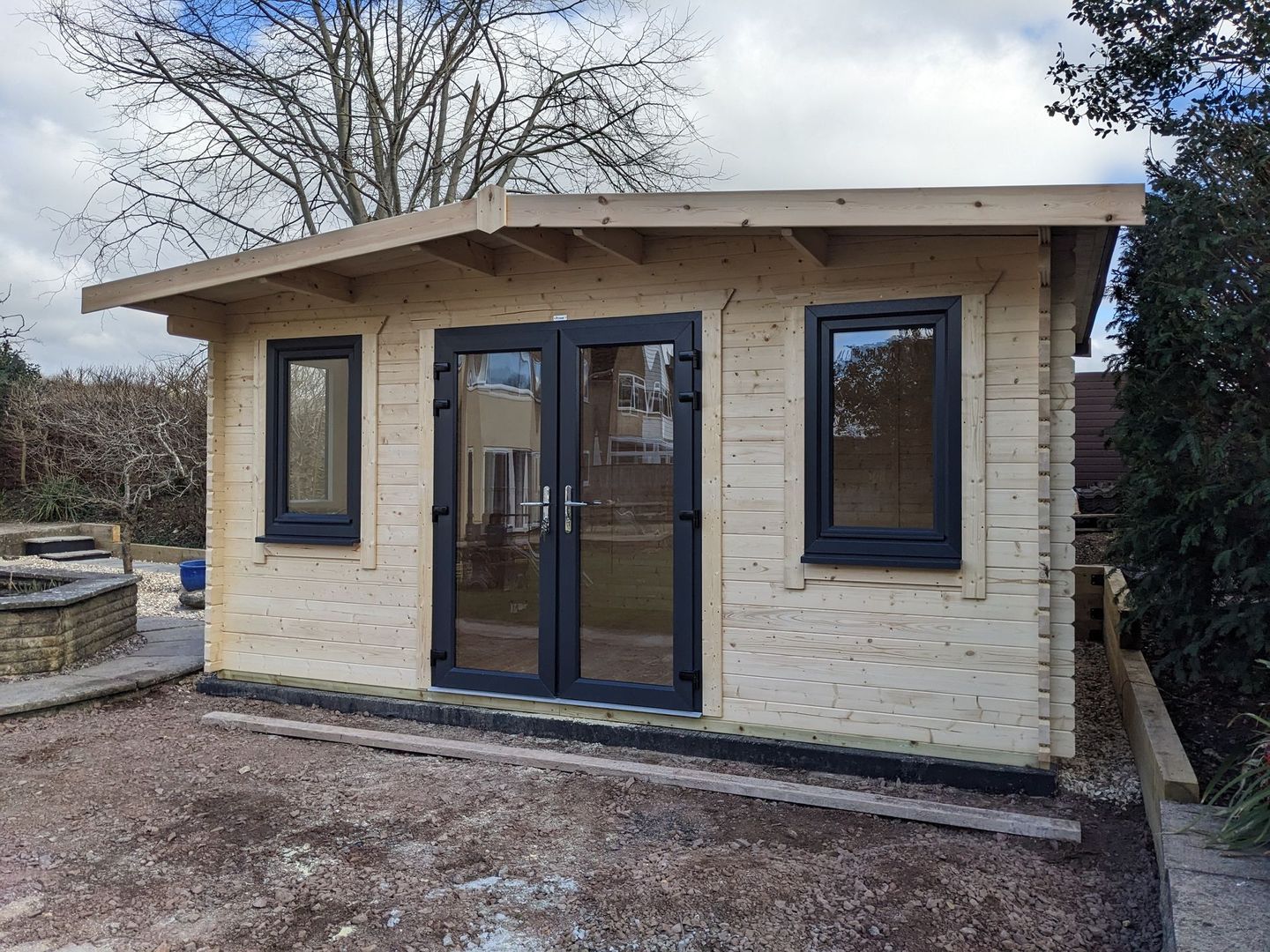 POWER Shed Log Cabin Installation