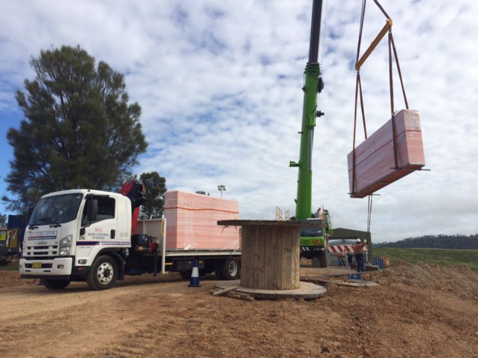crane lifting an object