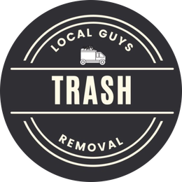 local guys trash removal logo, best junk removal company in worchester ma