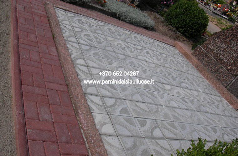 Akmenita - Kapų apdaila