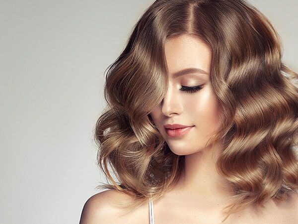 Woman With Curly Hair — KD's Hair Design In Soldiers Point, NSW