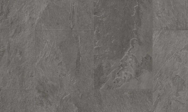 Black Scivaro Slate Vinyl Flooring