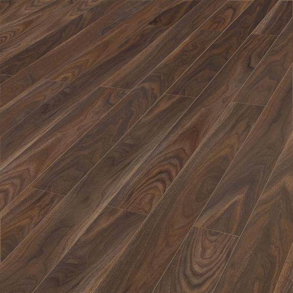 Rich Walnut 12mm Laminate Flooring