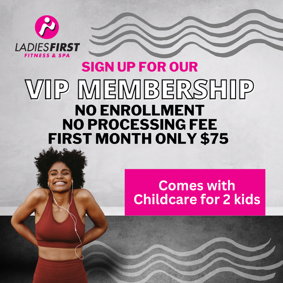 A woman is squatting with a barbell in a gym.