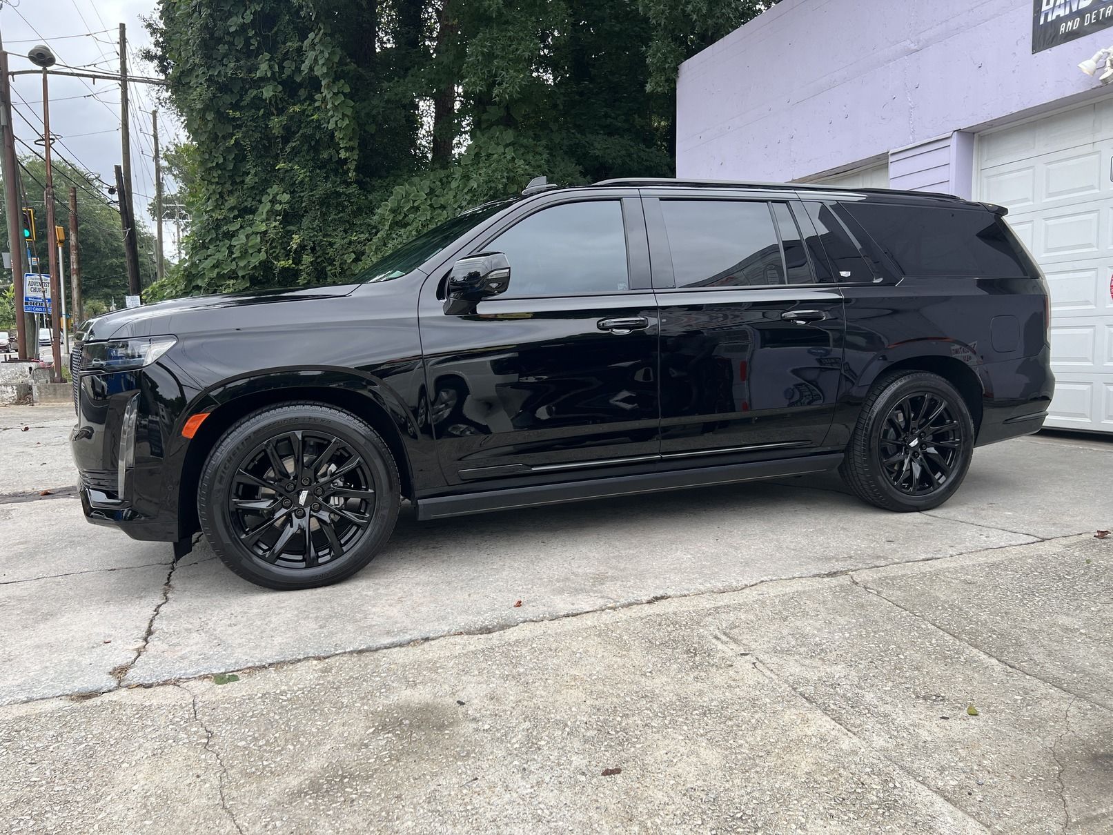 Black SUV Ceramic Coating
