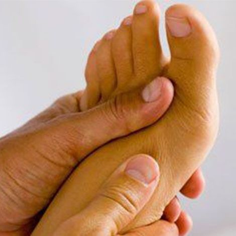 Hand Holding Another Person 's Foot — Birdsboro, PA — Fleetwood Foot & Ankle Center