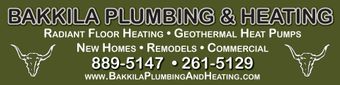 Bakkila Plumbing and Heating, LLC Bakkila Plumbing and Heating, LLC