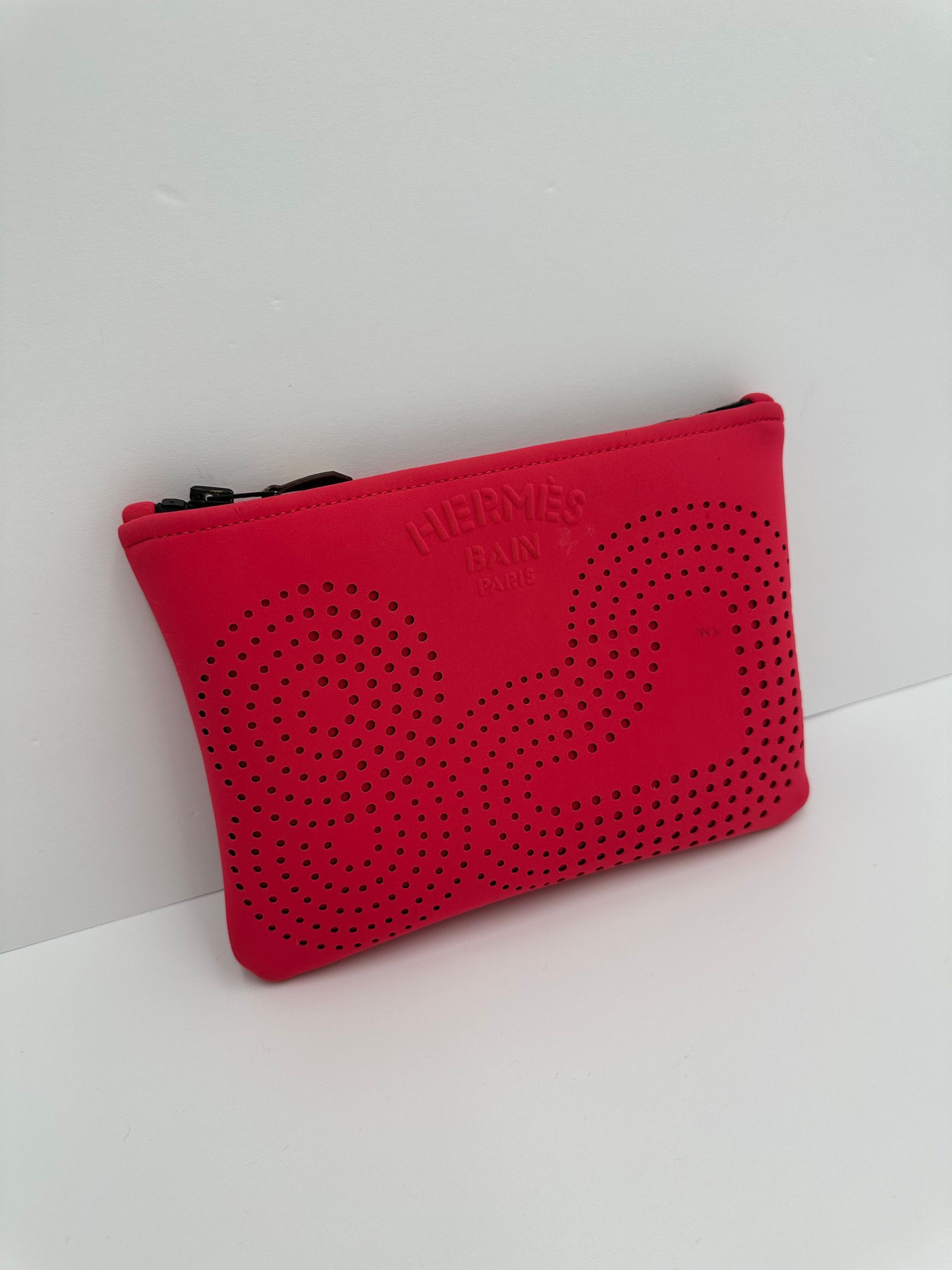 Hermes Neobain Pouch (Rose Anguria)