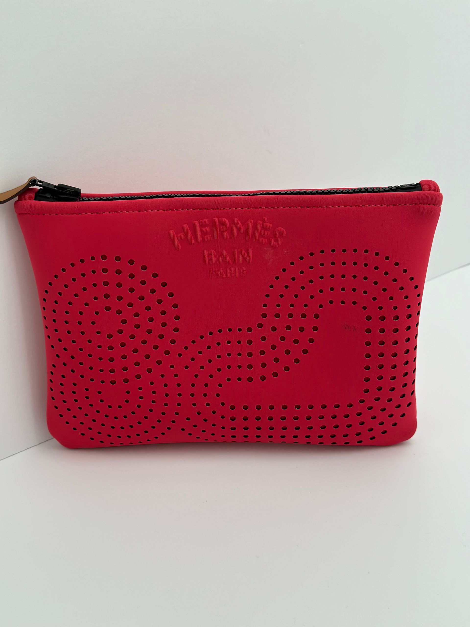 Hermes Neobain Pouch (Rose Anguria)