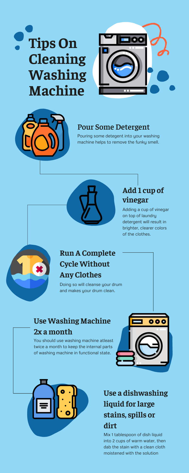 tips on cleaning washing machine